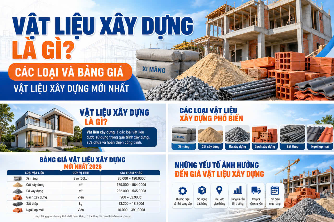 Vật liệu xây dựng Bình Dương