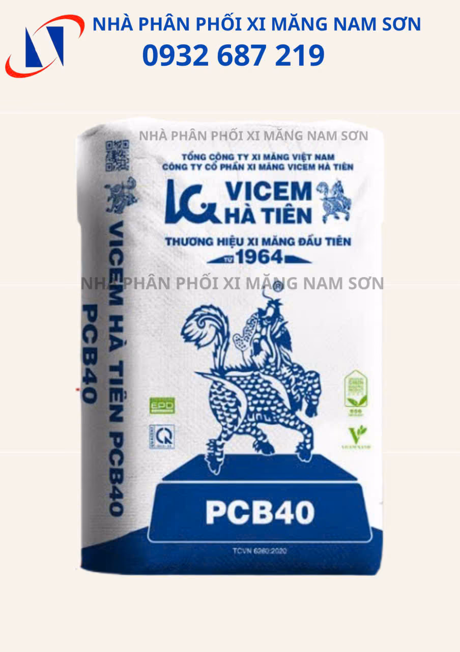 Thiết kế bao bì mới xi măng Vicem Hà Tiên