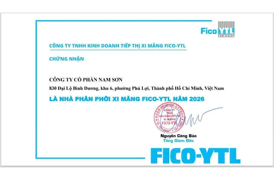 nhà phân phối xi măng fico ytl